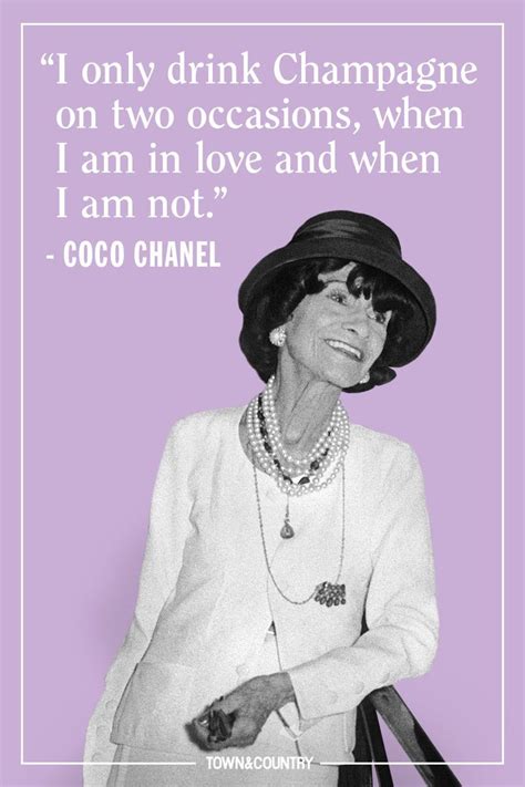 Coco Chanel slogan